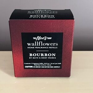 Two Pack Bath & Body Works Men’s Shop Bourbon Wallflowers Refills